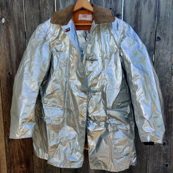 Globe Manufacturing Co. Other - RARE 60s Vintage Silver Firefighter's Lined Parka | Size 42 | Made in USA